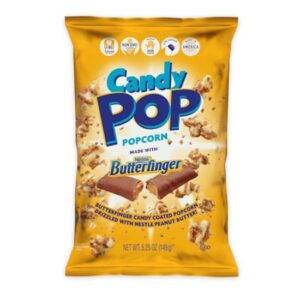 Candy Pop Butterfinger Popcorn 5.25oz 12ct